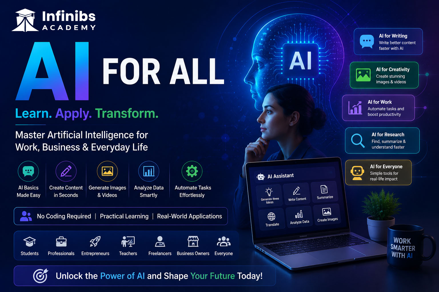 AI for All: Master Artificial Intelligence for Work, Business & Everyday Life